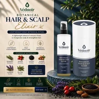 VÉDNOIR Botanical Hair & Scalp Elixir 100 ml